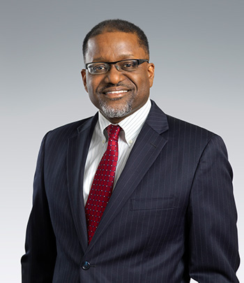  A photo of NHLBI Director Gary Gibbons. 